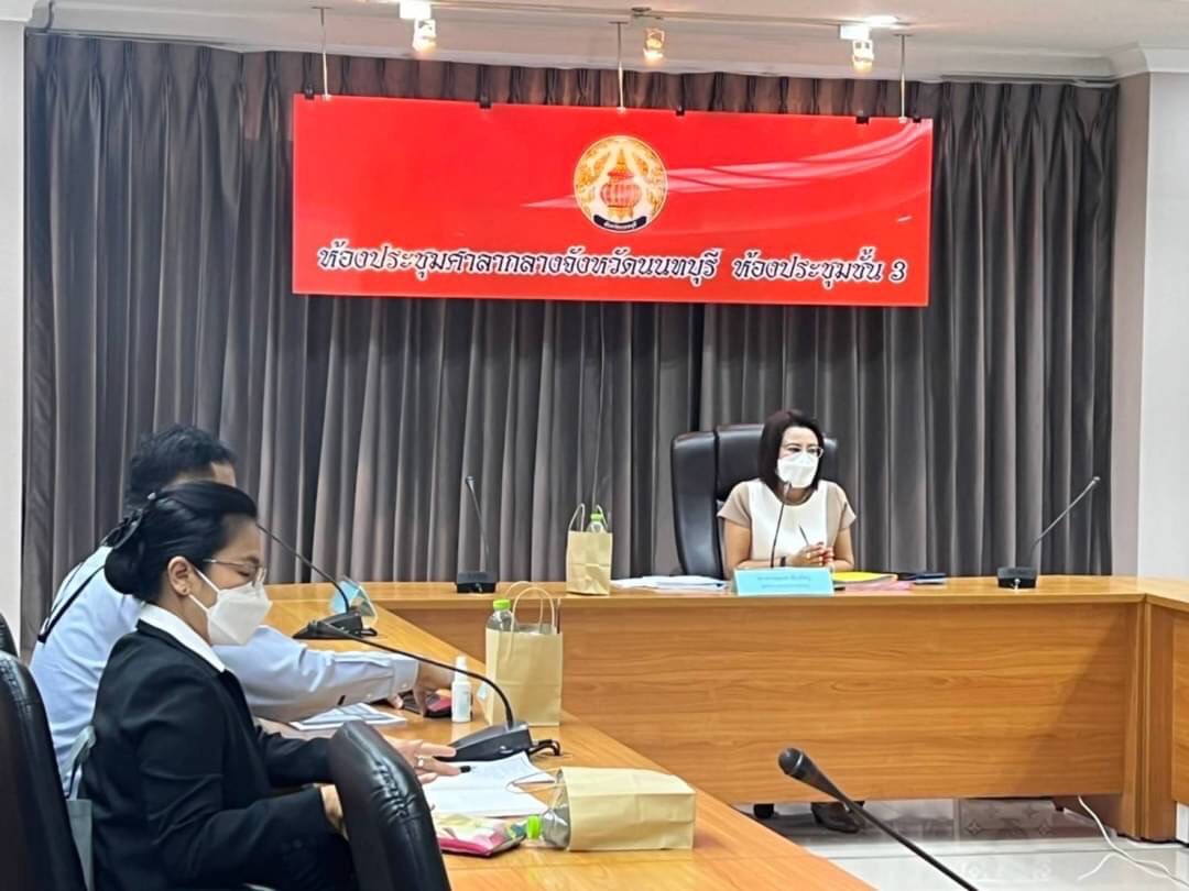 ผู้ตรวจราชการกระทรวงยุติธรรม เข้าตรวจราชการในพื้นที่จังหวัดนนทบุรี